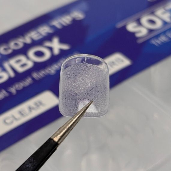 Гелевые мини-типсы для наращивания 24шт (квадрат)