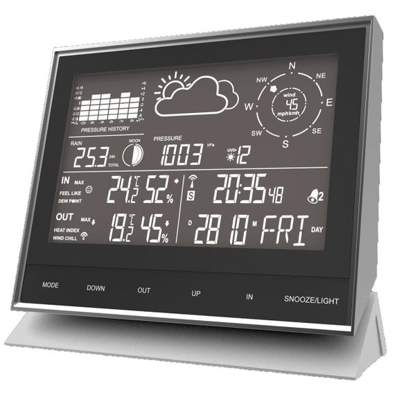 Метеостанція Technoline WS1700 Black (WS1700) | Зображення 1