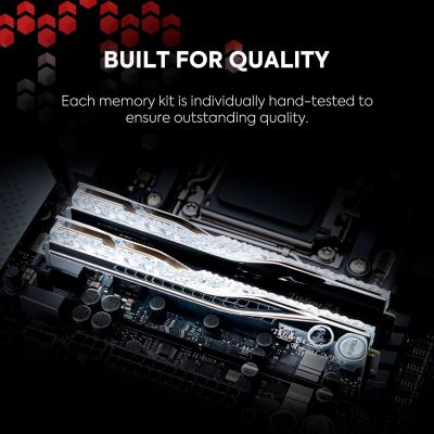 Модуль памяти для компьютера DDR5 32GB (2x16GB) 6000 MHz Trident Z5 Royal Silver G.Skill (F5-6000J2836G16GX2-TR5S) | Зображення 6