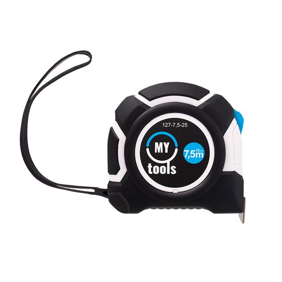 Рулетка измерительная MyTools Power 7.5м х 25мм (127-7,5-25) | Зображення 1