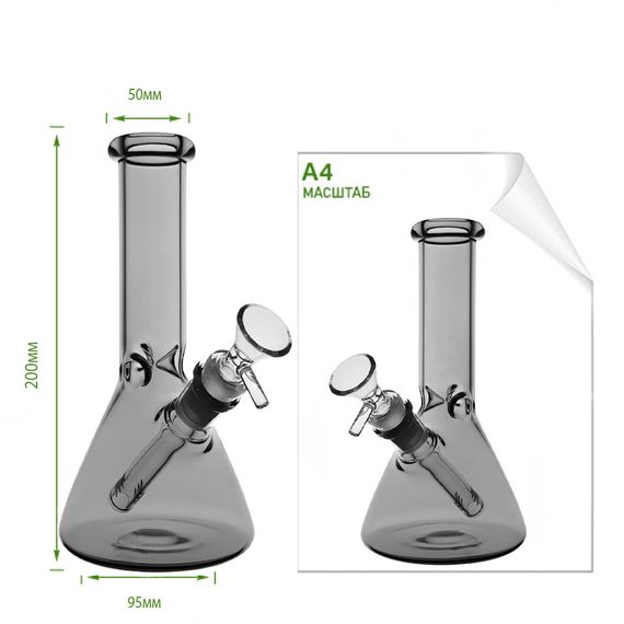 Водний Скляний "Chromatech Beaker Grey" | Зображення 1
