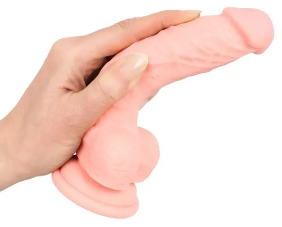 Фалоімітатор на присосці УЛЮБЛЕНЕЦЬ (18 см) Sex Aura | Зображення 3