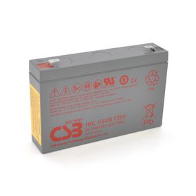 Аккумуляторная батарея CSB HRL634W F2FR, 6V 9A h (151х34х99м) Q10