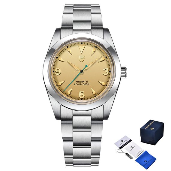Годинник P2agani Design PD-1785 Silver-Gold