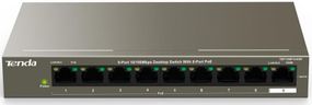 Коммутатор TENDA TEF1109P-8-63W 8xFE PoE, 1xFE Uplink (TEF1109P-8-63W)