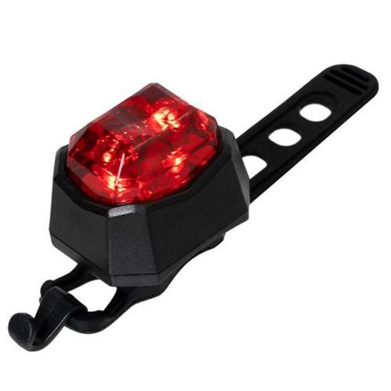 Задній стоп сигнал для велосипеда AQ-009-3LED, Задня велосипедна фара мигалка, Велоліхтар на багажник QD-15 | Зображення 2