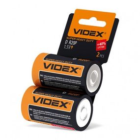 Батарейка сольова Videx R2OP/D (Ціна вказана за 1 шт)