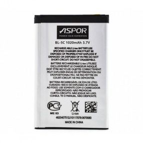 Аккумулятор Aspor for Nokia BL-5C 1020mAh