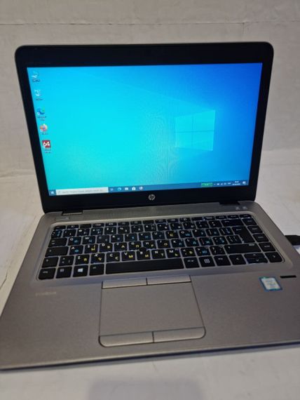 Ультрабук Б-клас HP EliteBook 840 G3 / 14" (1366x768) TN / Intel Core i5-6300U (2 (4) ядра по 2.4 - 3.0 GHz) / 8 GB DDR4 / 128 GB SSD / Intel HD Graphics 520 / WebCam б/в | Зображення 1