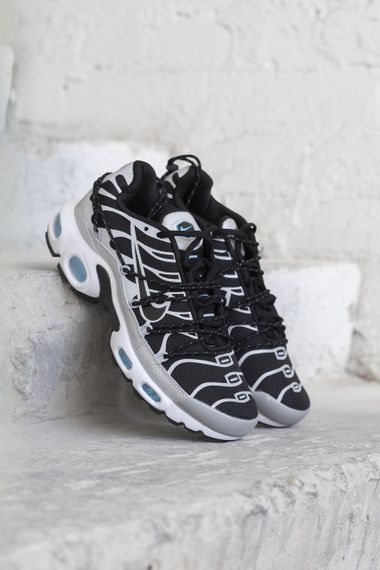 Кроссовки Air Max TN Plus Lace Toggle Black Grey весна / осень 1314 45