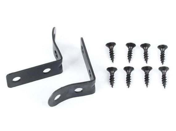 Audi A3 8P (03-12) металлические петли бардачка (2 шт) + винты (8 шт) комплект, Ауди А3 8П | Зображення 1