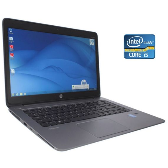 Ультрабук Б-класс HP EliteBook Folio 1040 G1 / 14" (1920x1080) IPS / Intel Core i5-4200U (2 (4) ядра по 1.6-2.6 GHz) / 8 GB DDR3 / 256 GB SSD / HD Graphics 4400 / WebCam б/у | Зображення 1
