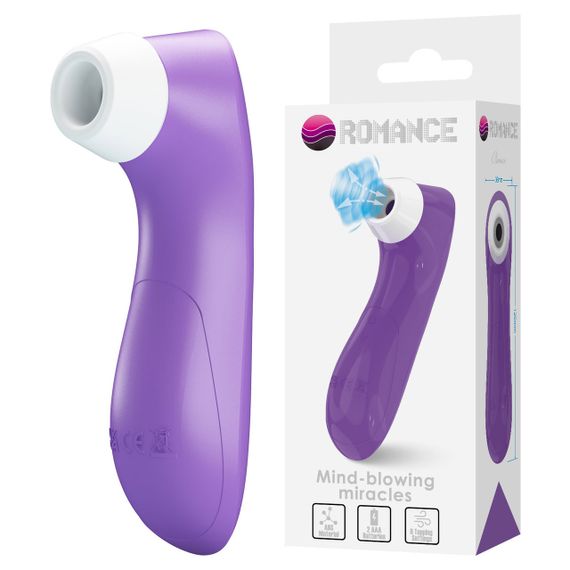 Вакуумний стимулятор клітора Romance - Breeze Purple, MC40-1 Sex Aura