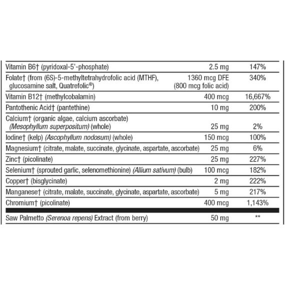 Вітамінно-мінеральний комплекс для чоловіків Natural Factors Whole Earth & Sea Men's 50+ 60 Tabs | Зображення 2
