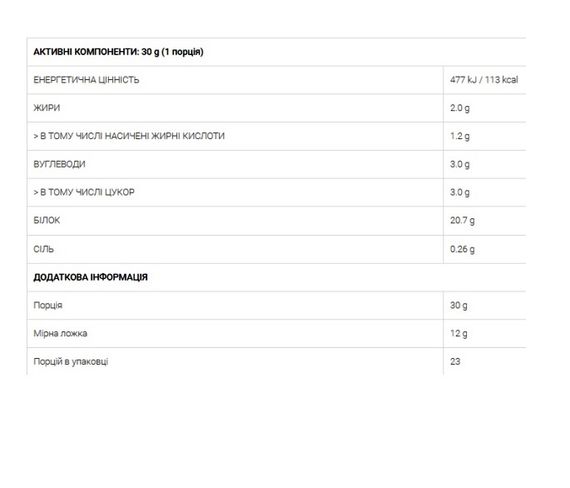 Протеїн OstroVit WHEYlicious Protein Shake 700 g /23 servings/ Chocolate Banana | Зображення 1