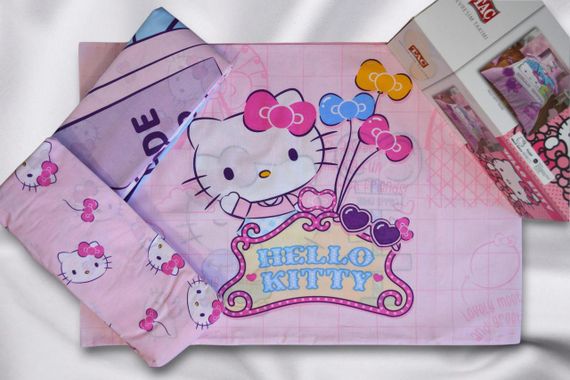 Постільна білизна TAC Disney 160×220 см Hello Kitty Travel | Зображення 3