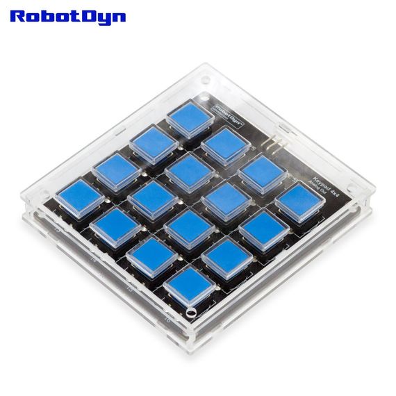 Корпус для клавіатури 4x4 Чорний | Зображення 2