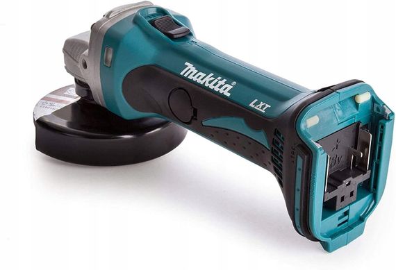 Шліфмашина кутова акумуляторна Makita DGA452Z (115 мм, 11000 об/хв, LXT, без акумуляторів та зарядного пристрою) | Зображення 6