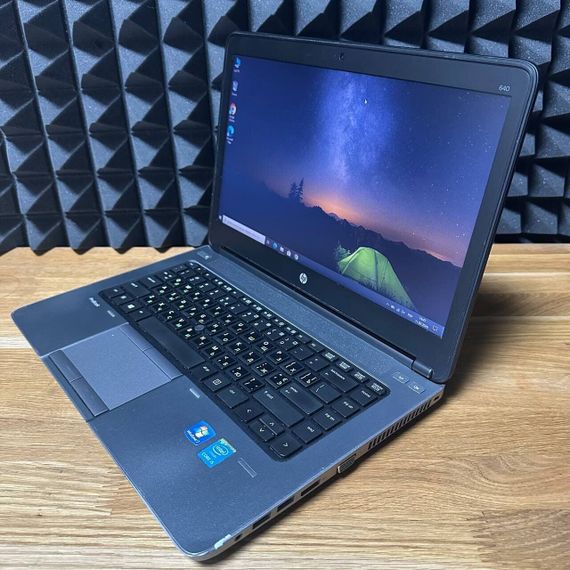 Ноутбук HP ProBook 640 G1 / 14" (1366x768) TN / Intel Core i5-4210M (2 (4) ядра по 2.6 - 3.2 GHz) / 8 GB DDR3 / 128 GB SSD / Intel HD Graphics 4600 / WebCam / DVD-ROM б/у | Зображення 5