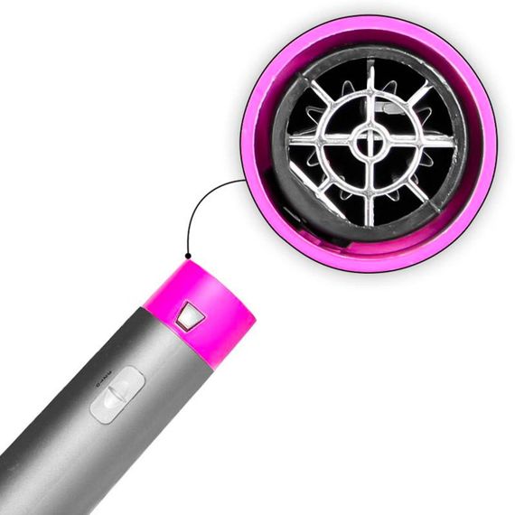 Мультистайлер 5в1 Hot Air Styler, 1000Вт / Фен для укладання волосся / Повітряний фен стайлер для завивки локонів | Зображення 2