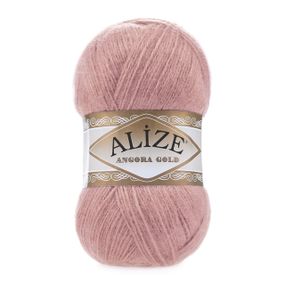 Пряжа Alize Angora Gold No 144 (Алізе Ангора Голд) – 20% вовна, 80% акрил, 100 г / 550 м