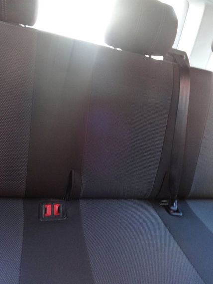 Авточохли (кожзам та тканина, Premium) Повний салон та передні (1 та 1) для Volkswagen T5 Caravelle 2004-2010 років | Зображення 7