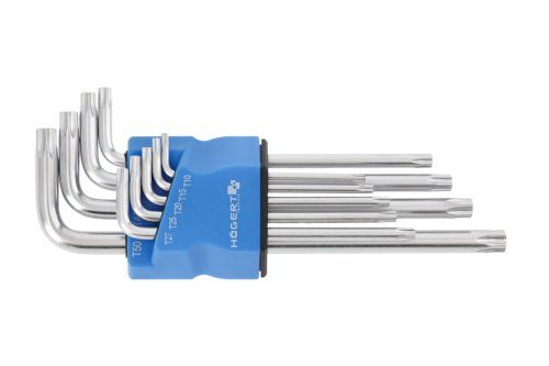 Набір ключів Torx, довгих, HT1W830 уп 9 шт Hoegert