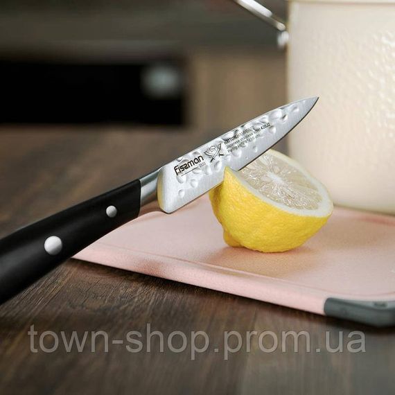 Нож овощной Fissman Hattori 10см hammered из нержавеющей стали FN-2533 | Зображення 3