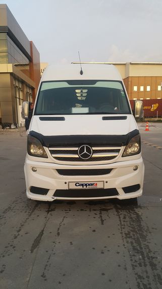 Дефлектор капота 2006-2013 (EuroCap) для Mercedes Sprinter | Зображення 2