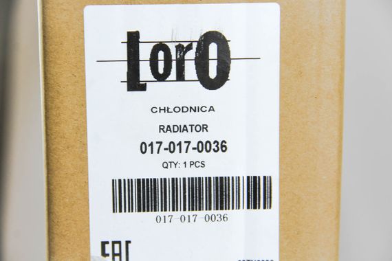 Радіатор охолодження двигуна FORD C-MAX, LORO (0170170036) | Зображення 3