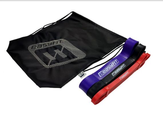 Гумові петлі EasyFit: набір 2-45 кг (3 шт) (EF-2453s) | Зображення 2