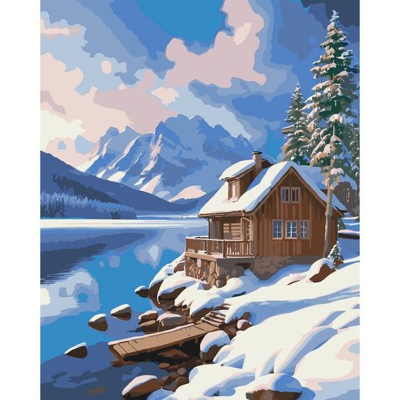 Картина по номерам "Зимнее спокойствие" 11058-AC 40х50 см