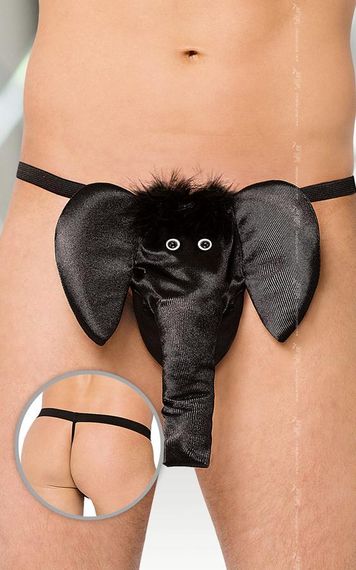 Чоловічі стрінги - Thong 4416 - black, S-L sexstyle