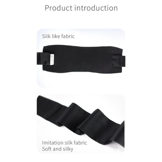 Изысканные наручники на запястья Roomfun с бантами, черные sexstyle | Зображення 6