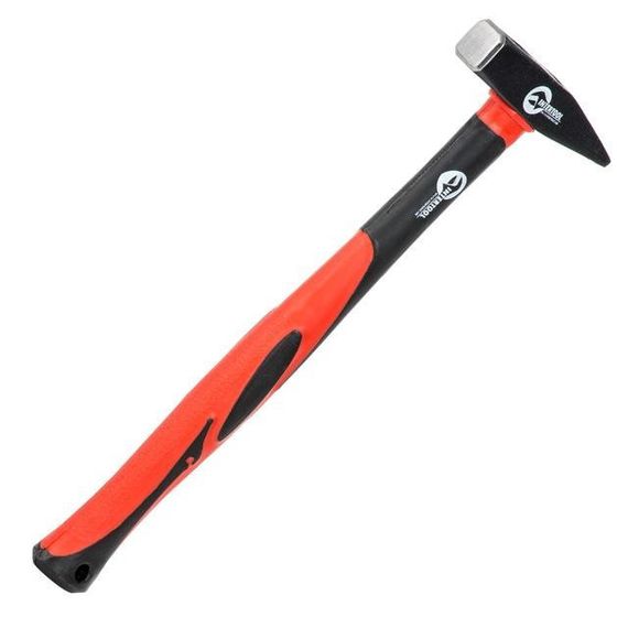 Молоток 200 г ручка з фібергласу INTERTOOL HT-02021 | Зображення 3