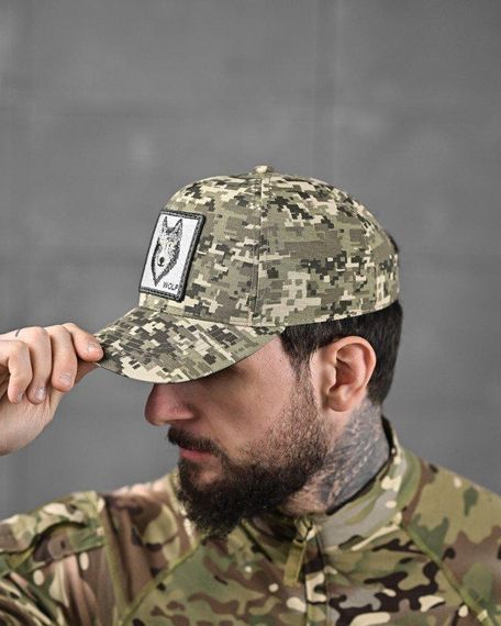 Бейсболка піксель тигр ДЛ6473 | Зображення 1