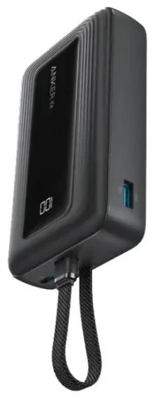 Павербанк Anker Zolo 20000 mAh 30 W – зовнішній акумулятор для телефону, планшета та смарт-пристроїв, чорний