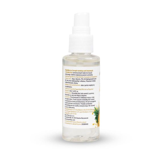 2в1 лубрикант та масажний гель - MyLove Aroma Series Intim&Massage Pineapple, 50 мл Sex Aura | Зображення 3