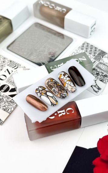 Пластина для стемпінгу Crooz 05 (6 х 6см) | Зображення 4