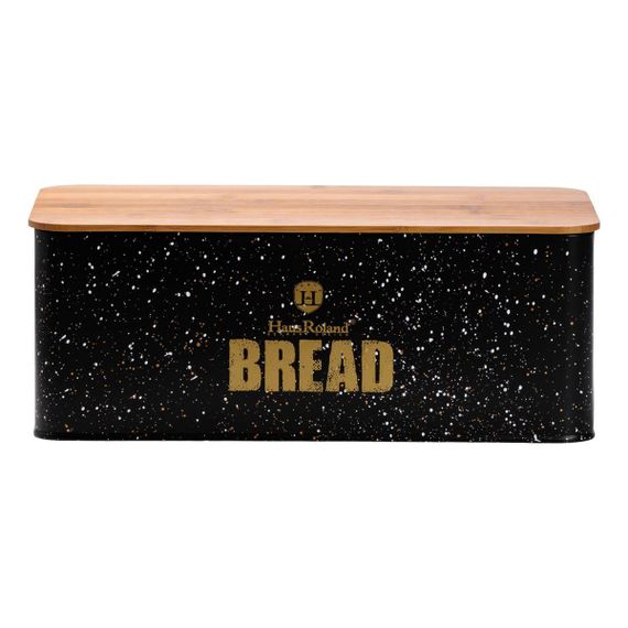 Набір для зберігання продуктів 4 штуки з бамбуковими кришками чорний HP33527B | Зображення 2