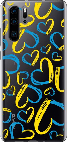 Чехол на Huawei P30 Pro Сердца UA "5292u-1621-17620"