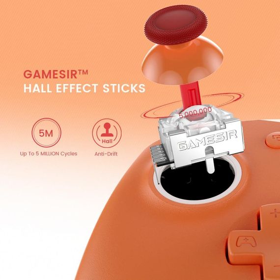 Геймпад GameSir G7 SE для Xbox Series S X, Xbox One з ефектом Хола Orange | Зображення 2