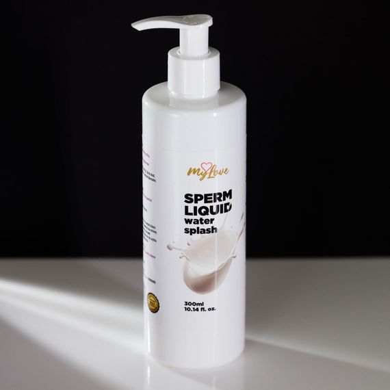 Лубрикант - MyLove Sperm Liquid Water Splash, 300 мл | Зображення 5