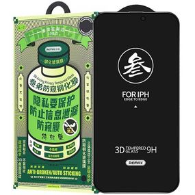 Захисне скло Remax 3D Privacy (GL-27) для Apple iPhone 15 / 16 (6.1") Чорний