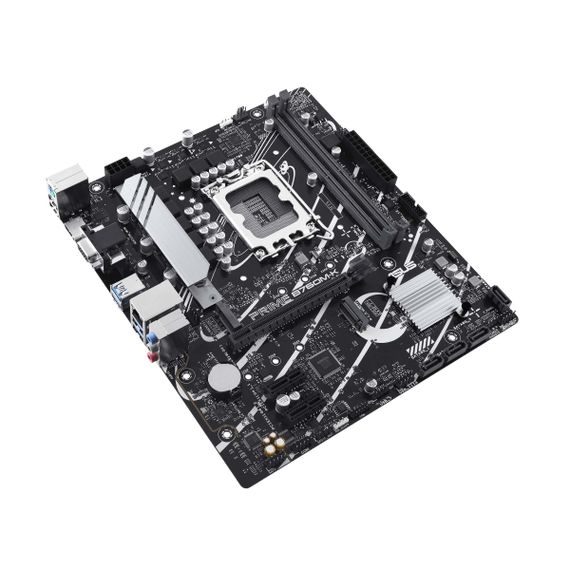 Материнcкая плата ASUS PRIME B760M-K s1700 B760 2xDDR5 M.2 HDMI D-Sub mATX 90MB1FI0-M1EAY0 | Зображення 3