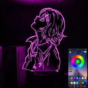 Акриловый светильник-ночник управление с телефона Juuzou Suzuya tty-n002199