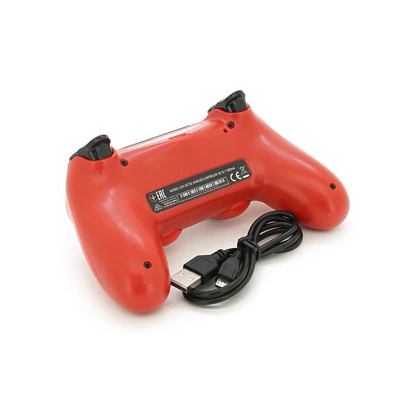 Беспроводной геймпад для PS4 SONY Wireless DUALSHOCK 4(Red),3.7V,500mAh,Blister | Зображення 4