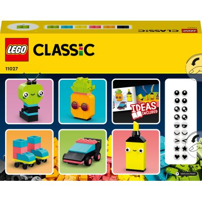 Конструктор LEGO Classic Творчі неонові веселощі 333 деталі (11027) | Зображення 8