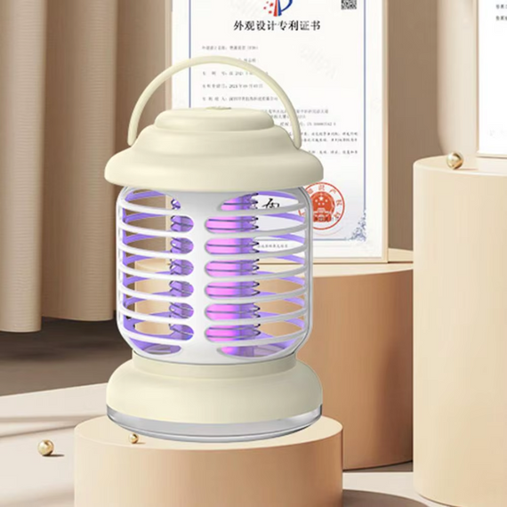 Лампа пастка комарів, знищувач комах для дому та на природі, акумуляторна лампа 1200 мА·год | Зображення 4