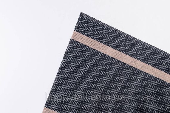 Салфетка сервировочная на стол 45×30 (см) прямоугольная Серая HP-35-16G | Зображення 1